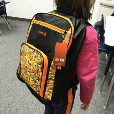 Defense Divas® Bullet Blocker Emoji Smiley Faces Bulletproof Ballistic Backpack